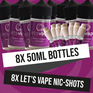LET’S VAPE ENTHUSIAST PACKAGE (50ml)